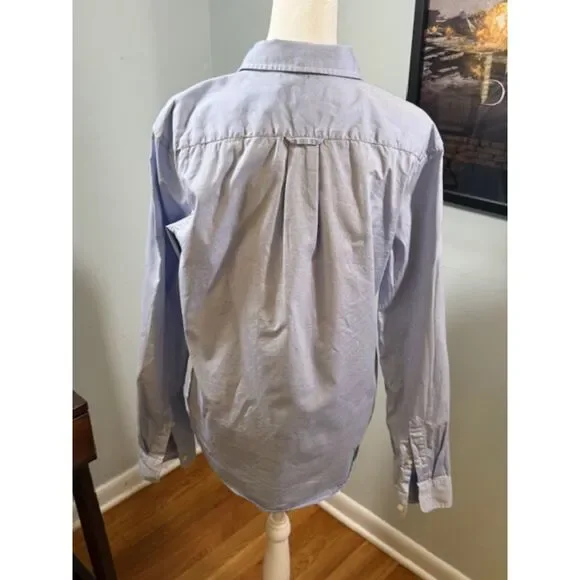 Everlane Light Blue Button Up Shirt S Long Sleeve Ethical Sustainable Cotton - Picture 4 of 6